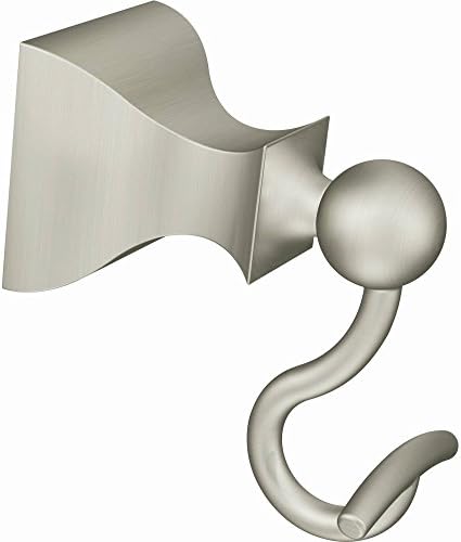 Moean Retreat Robe Hook Brushed Nickel