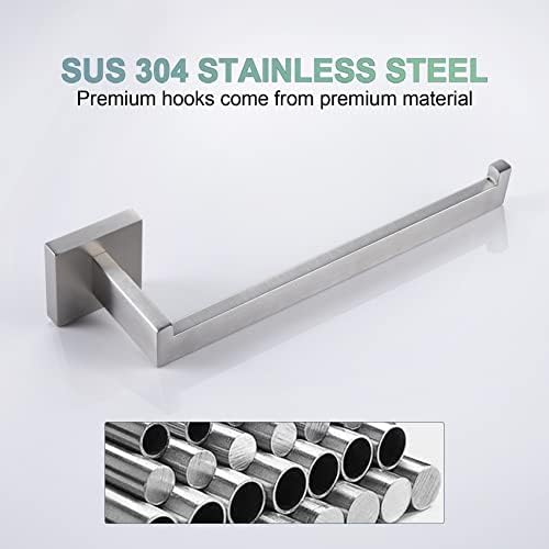 Modern Stainless Steel Towel Holder for Bathroom Kitchen