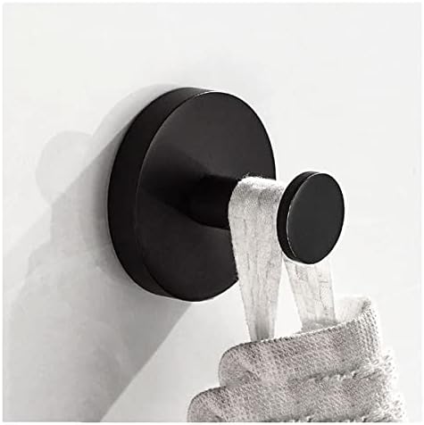 Sturdy Wall-Mounted Bathroom Shelf Matte Black
