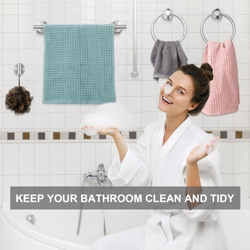 Charming 20-Piece Bathroom Hardware Set in Brushed Nickel