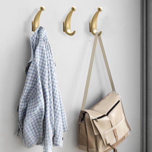 4-Piece Wall-Mounted Towel Hook Set