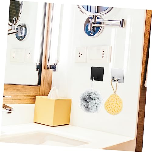 Wall-Mounted Towel Hook for Bathroom Small Space Adhesive Towel Holder
