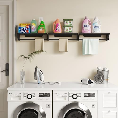 Stainless Steel Towel Rack with Dual Function