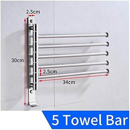 Sturdy Stainless Steel Towel Bar Holder