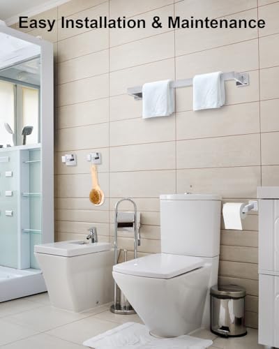 Bathroom Hardware Set - 15-Piece Essential Kit