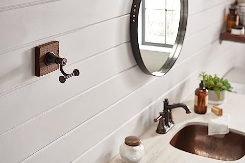 Moen YB6403ORB Belfield Double Robe Hook Oil Rubbed Bronze
