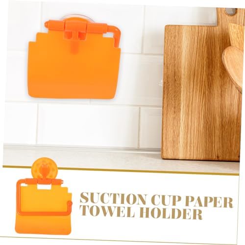 Suction-Cup Toilet Paper Holder - Space-Saving Design