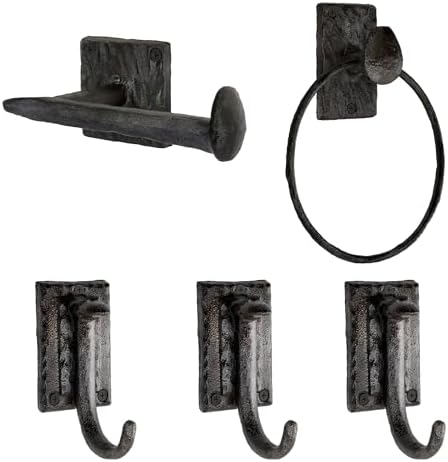 Rustic State Motris Bathroom Hardware Set