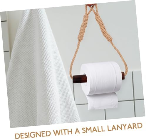 GRIRIW Elegant Rustic Wall-Mounted Toilet Paper Holder