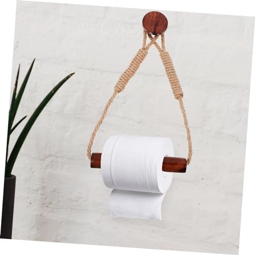 Rustic Design Durable Wall-Mounted Toilet Paper Holder