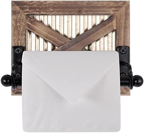 Autumn Alley Farmhouse Barn Door Toilet Paper Holder