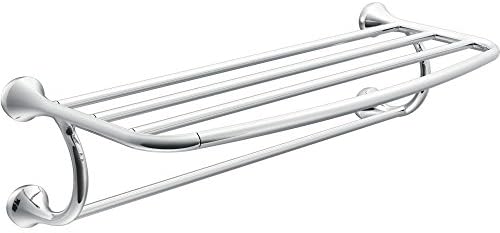 Moen YB2894CH Eva 24-Inch Wide Bathroom Towel Shelf