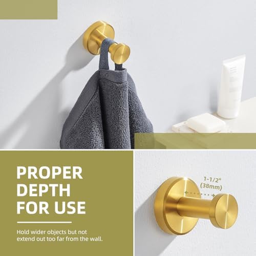 Angle Simple Robe Towel Hook Elegantly Space-Saving inating Bathroom Design