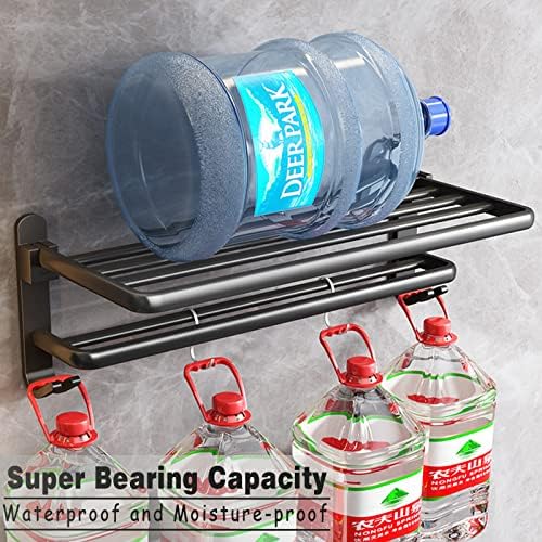 Sturdy Towel Rack with Double Towel Bars for Bathrooms