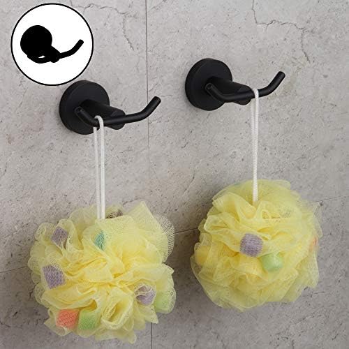 Double Pack Black Robe Hook