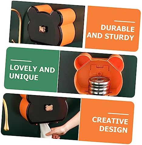 Wall-Mounted Toilet Tissue Organizer
