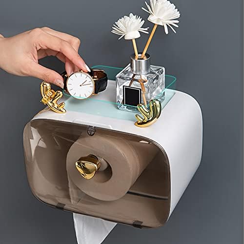 JUOPZKENN Waterproof Toilet Paper Holder