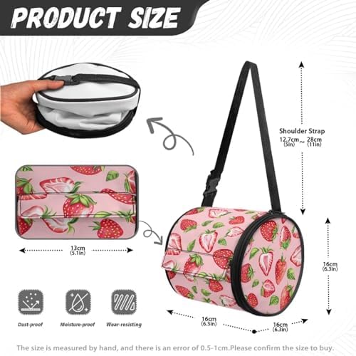STRAWBERRY TOILET PAPER COVER