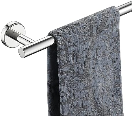 Durable bombed Chrome towel bar