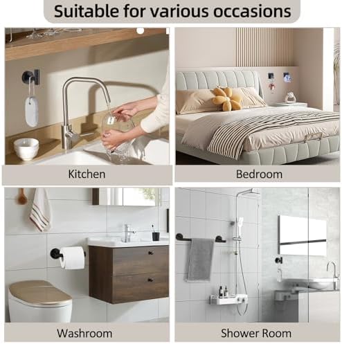 Stainless Steel Bathroom Towel Rack Set