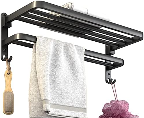Sturdy Towel Rack with Double Towel Bars for Bathrooms