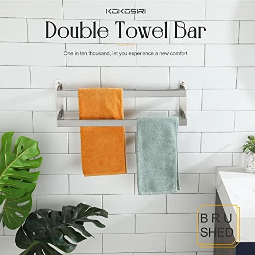 Sturdy Towel Bar for BathroomDIY Storage