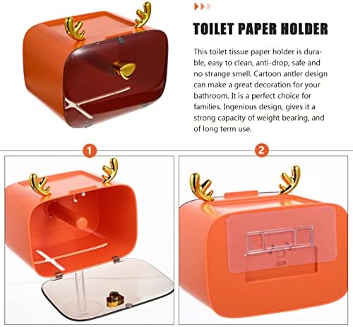 Adorable Gilded Toilet Paper Holder