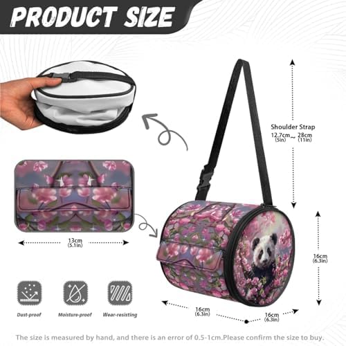 Cute Panda Toilet Paper Hanger for Camping and Hiking