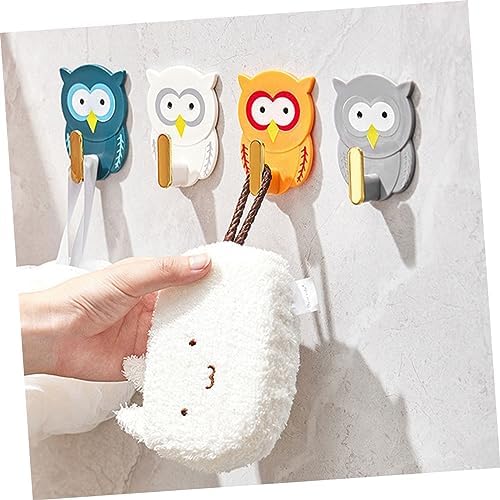 Happyyami 12Pcs Cute Cartoon Owl Wall Key Holders