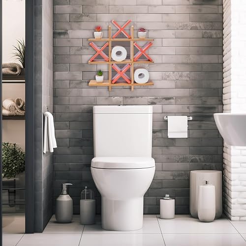 Timani Tic Tac Toe Toilet Paper Holder