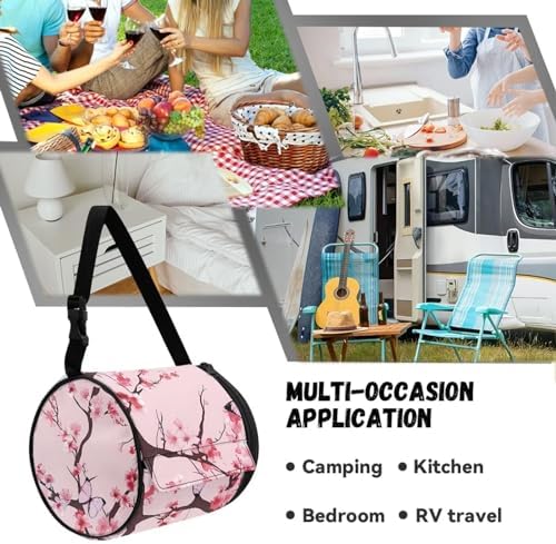 Peach Blossom Camping Toilet Paper Holder