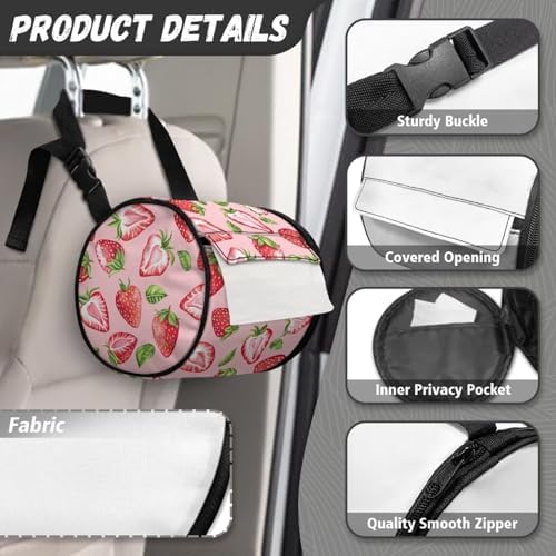 STRAWBERRY TOILET PAPER COVER