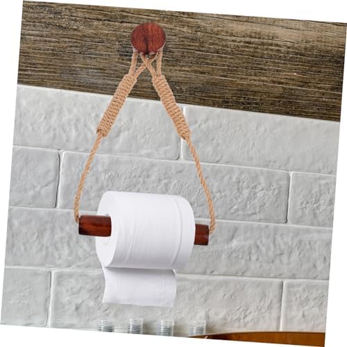 Rustic Design Durable Wall-Mounted Toilet Paper Holder
