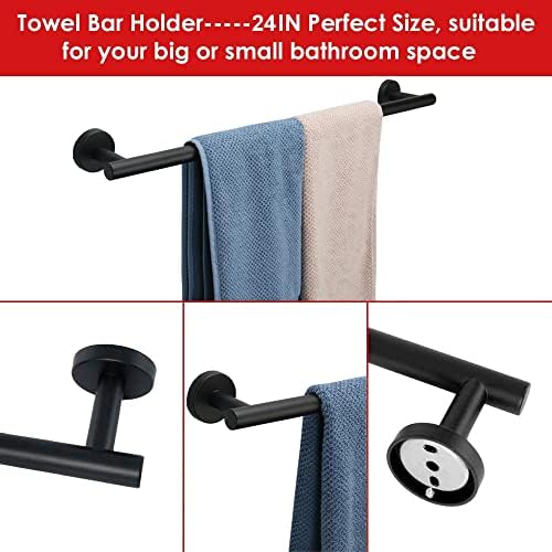 Vanloory 6-Piece Towel Bar Set for Bathroom