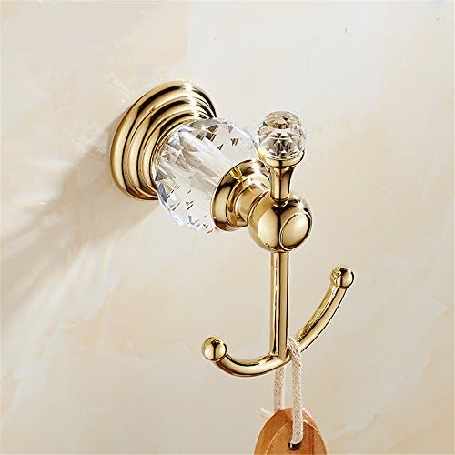 Wolibeer Gold Crystal Towel Bar Set