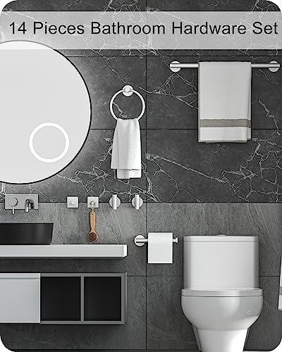 14-Piece Bathroom Accessories Set