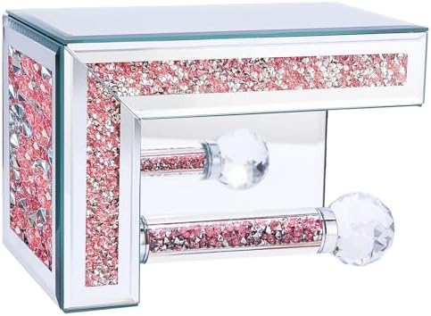 Stylish Pink Toilet Paper Holder