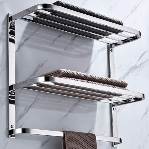 30-inch bathroom towel bar multi-functional storage solution