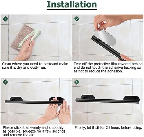 16-Inch Bath Towel Bar Set