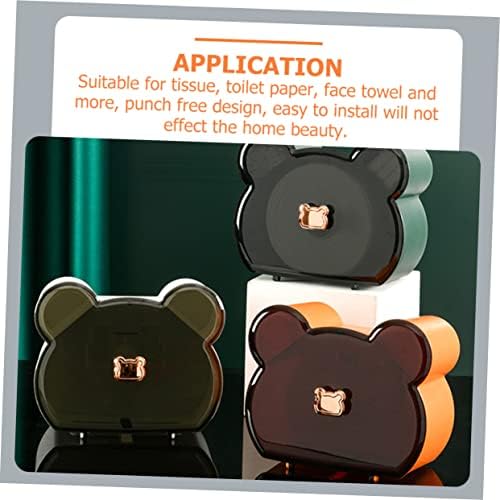 Wall-Mounted Toilet Tissue Organizer