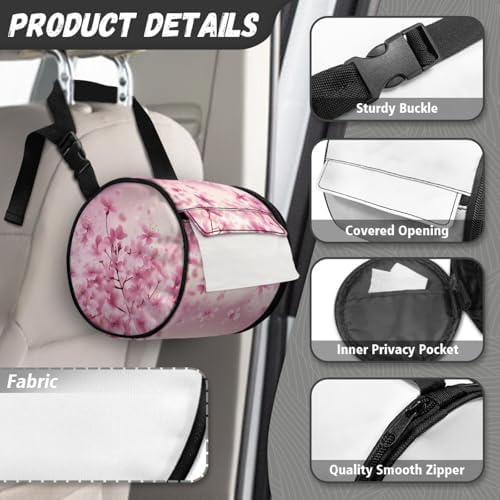 Cherry Blossom Toilet Paper Hanger Organizer
