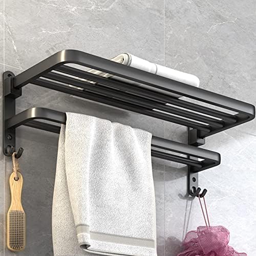 Sturdy Towel Rack with Double Towel Bars for Bathrooms