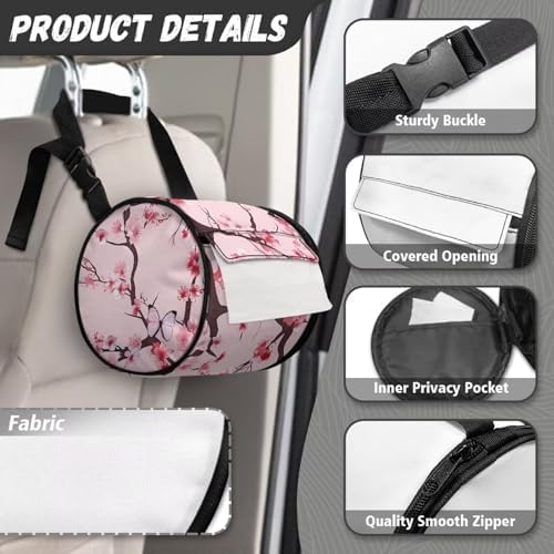 Peach Blossom Camping Toilet Paper Holder