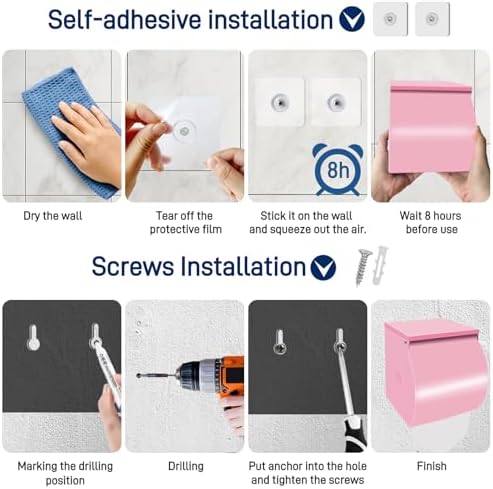 Premium Toilet Paper Holder for Bathroom Use