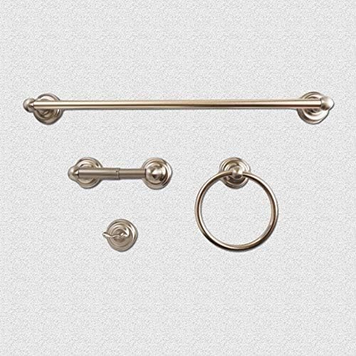 SENTO Robiki Modern Nickel Bathroom Hardware Set 4-Piece