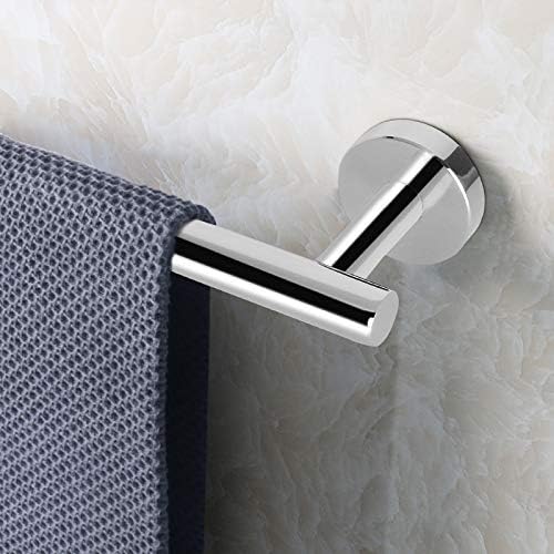 Sturdy 33 Bathroom Towel Bar Chrome-Finish Towel Holder