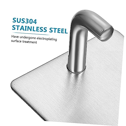 Wall-Mounted Towel Hook for Bathroom Small Space Adhesive Towel Holder
