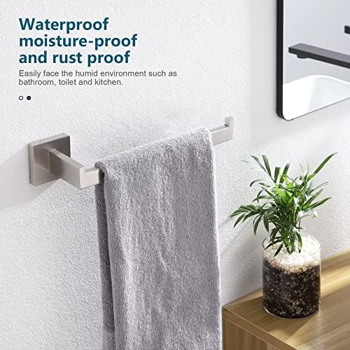 Modern Stainless Steel Towel Holder for Bathroom Kitchen