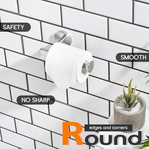 Stainless Steel Toilet Paper Holder Wall Mounted AN2001BR
