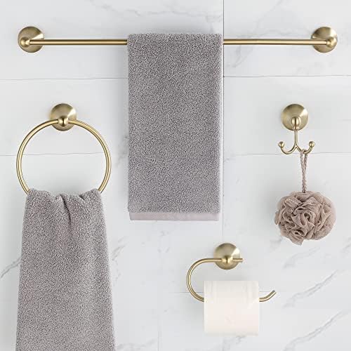 Premium Gold Bathroom Hardware Set